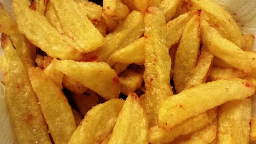 Selbstgemachte Pommes