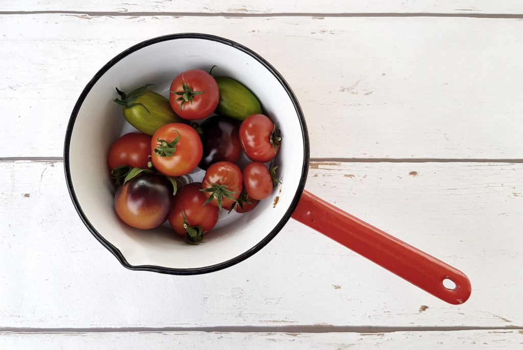 Tomaten aus dem Garten - Rezept für passierte Tomaten