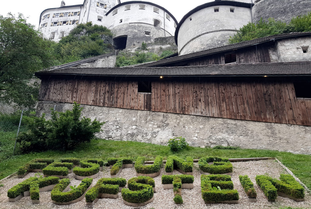 Kräutergarten in der Festung Kufstein