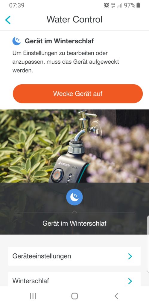 Gardena Smart App