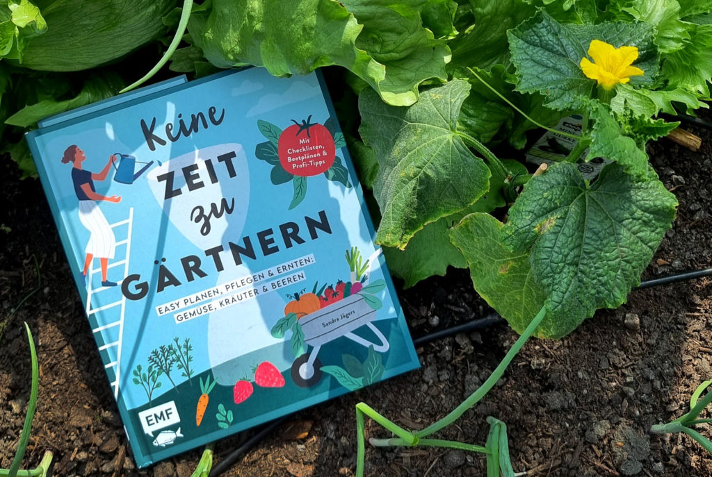 Keine Zeit zu gärtnern Gartenbuch mit Beetplanung
