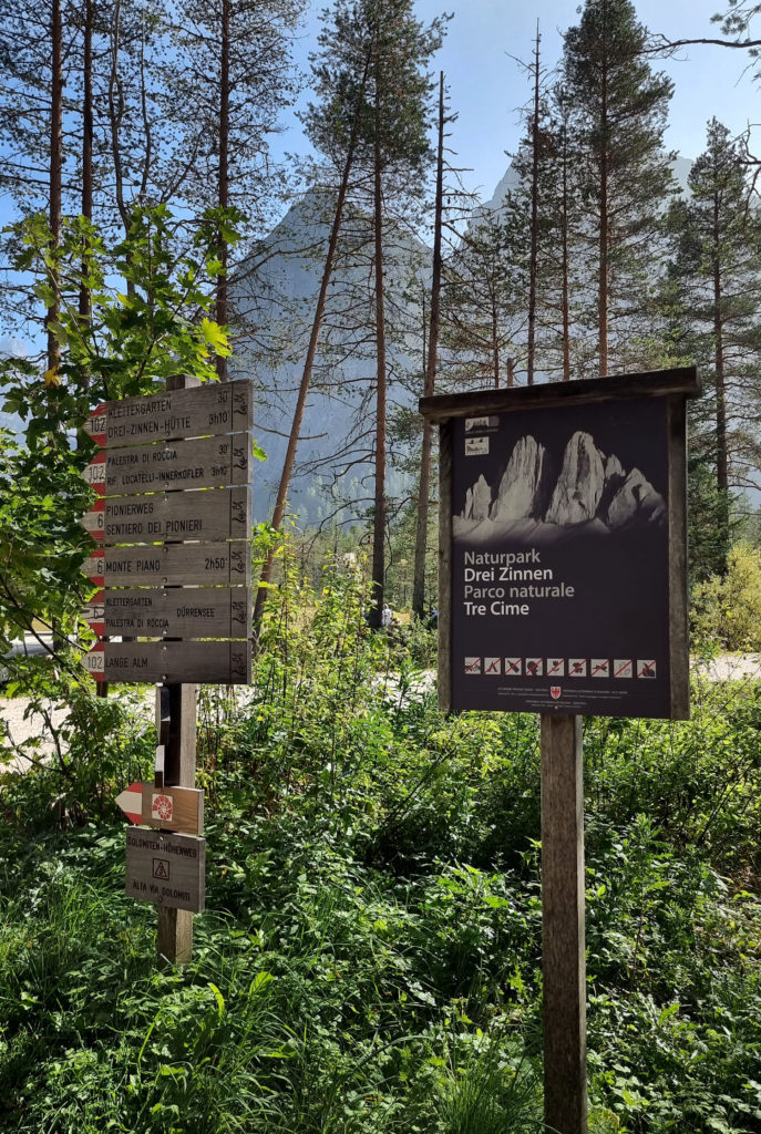 Drei Zinnen Nationalpark Dolomiten
